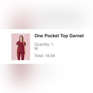 Mandala Scrubs Set High Waisted Joggers Garnet